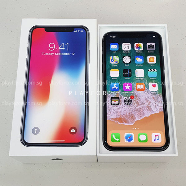 iPhone X (256GB, Space)