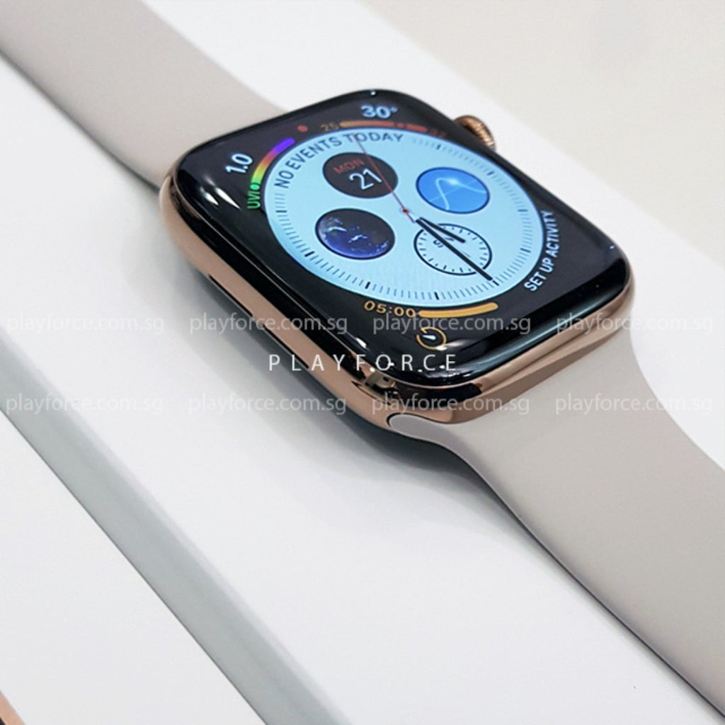Apple Watch (Series 4, 44mm, Stainless Steel, GPS + Cellular