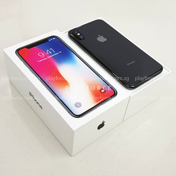 iPhone X (256GB, Space)