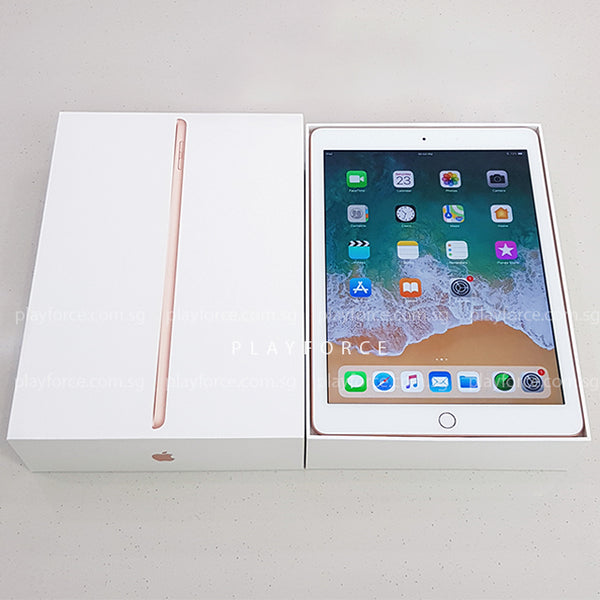 iPad 6th Gen 9.7 (128GB, WiFi, Gold)