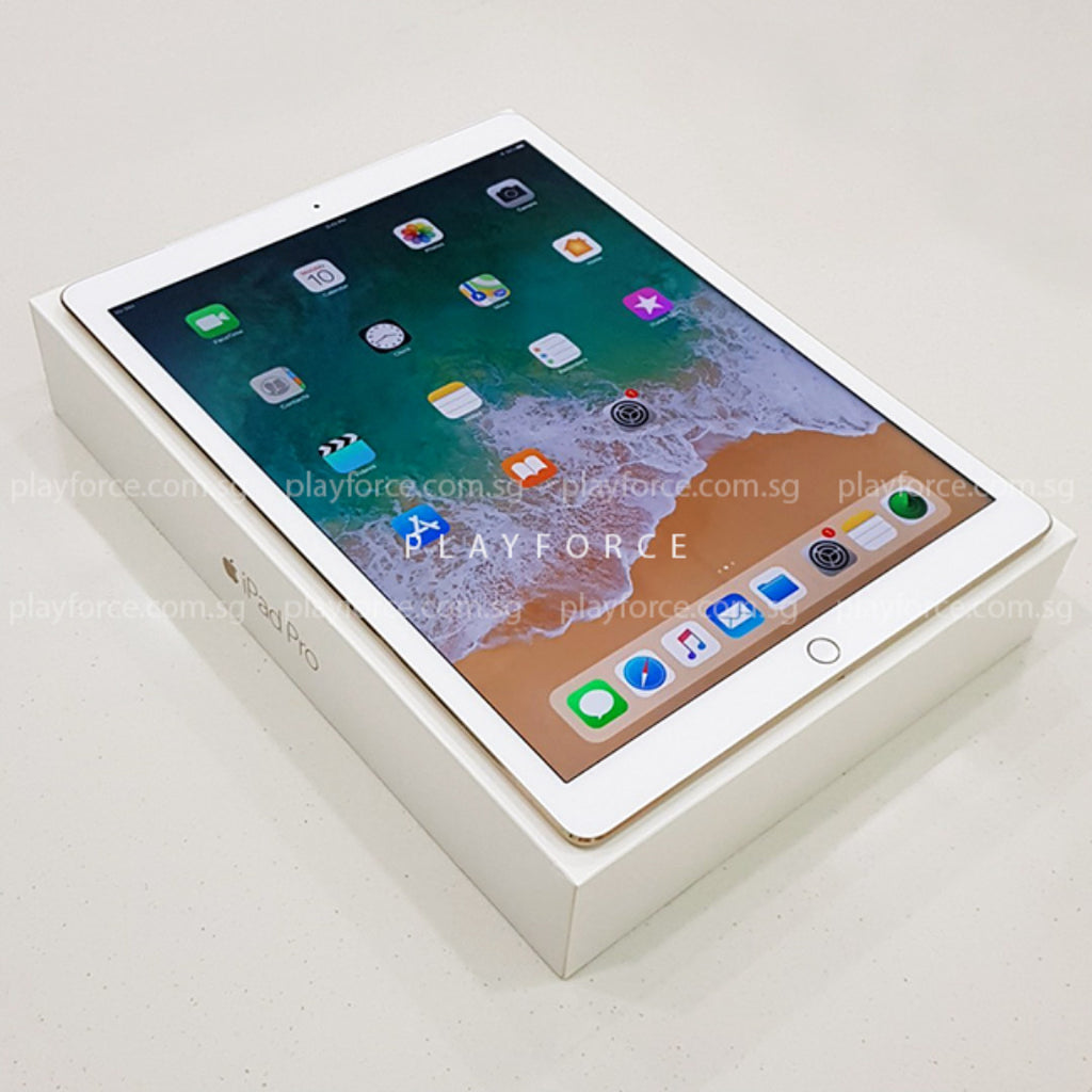 iPad Pro 12.9 Gen 1 (128GB, Cellular, Gold) – Playforce