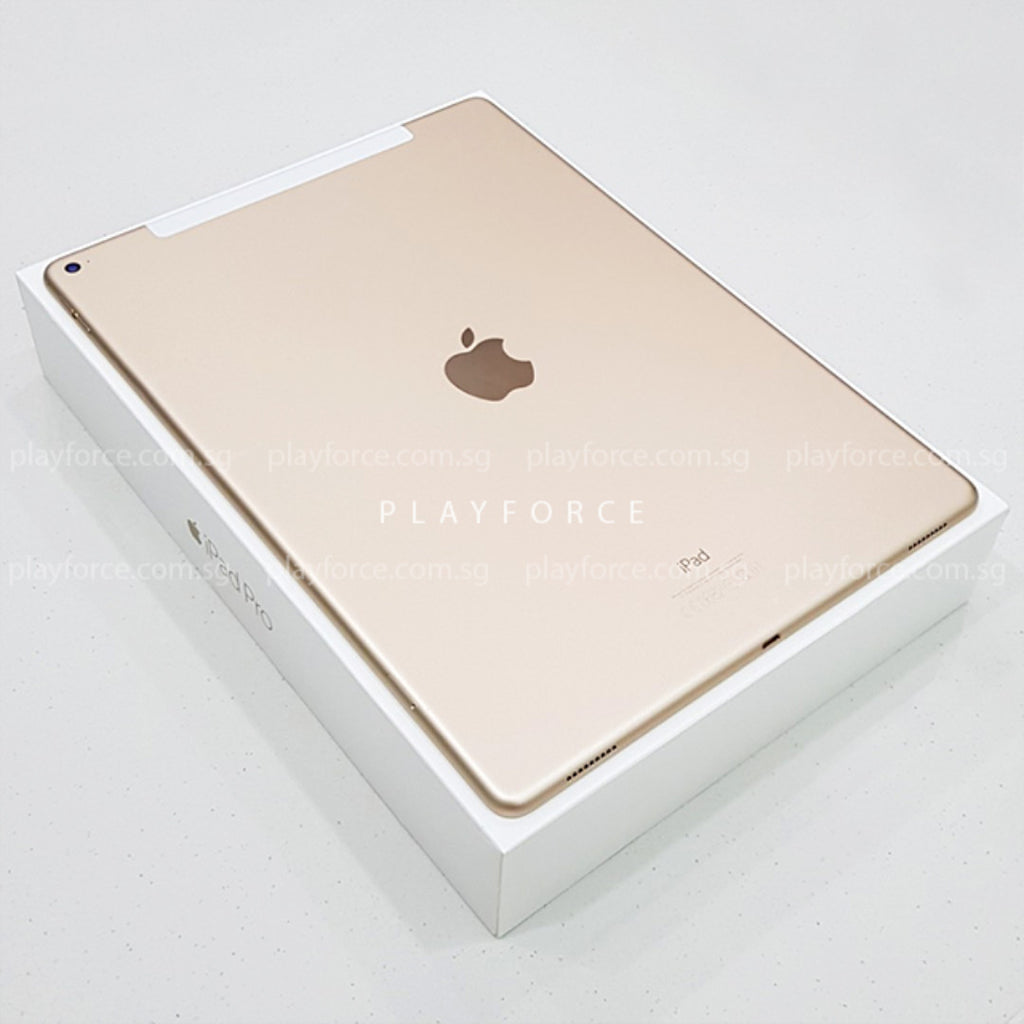 iPad Pro 12.9 Gen 1 (128GB, Cellular, Gold) – Playforce